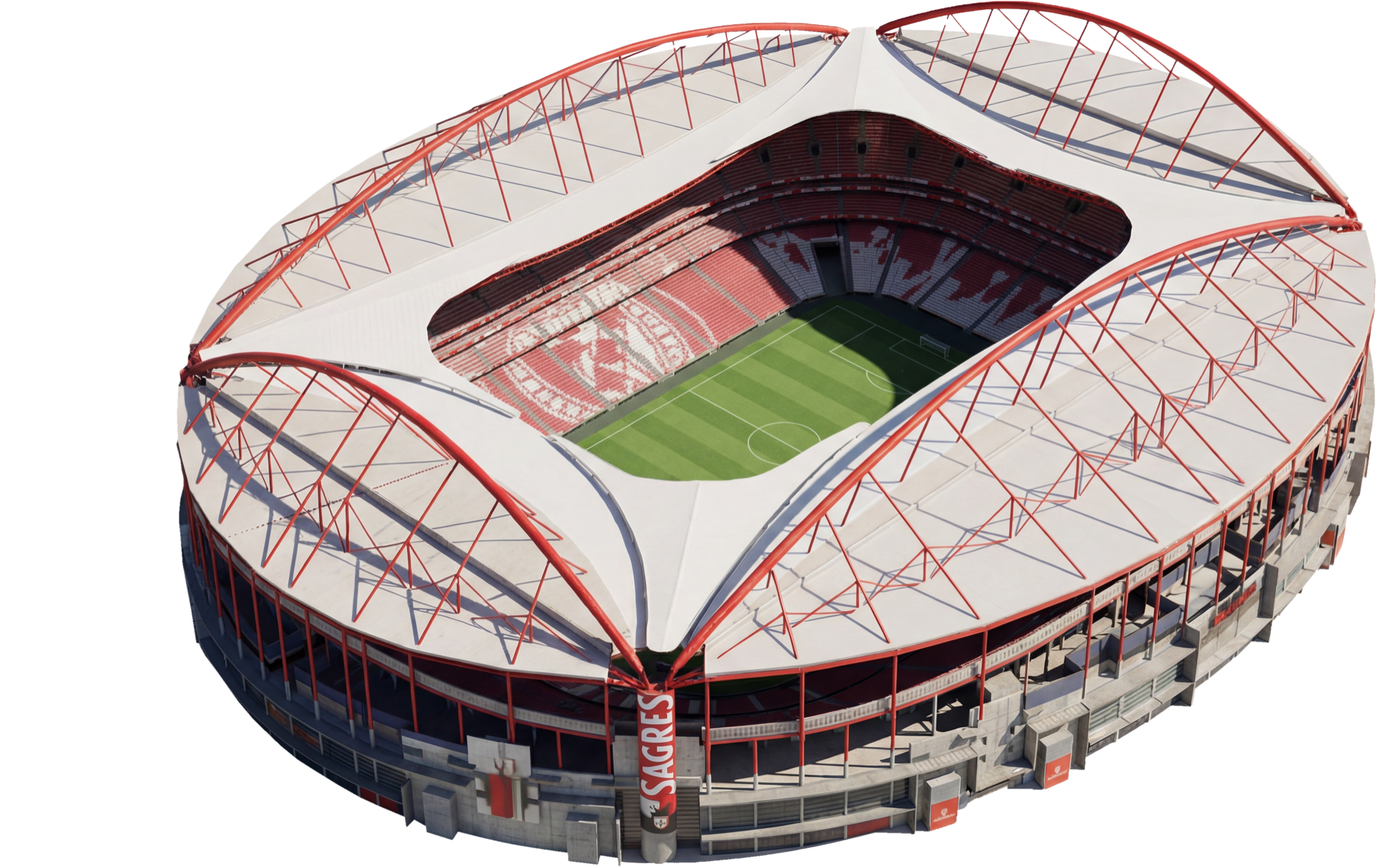 The Estádio da Luz today
